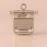 18ct Rose Gold - Classic Typewriter Charm