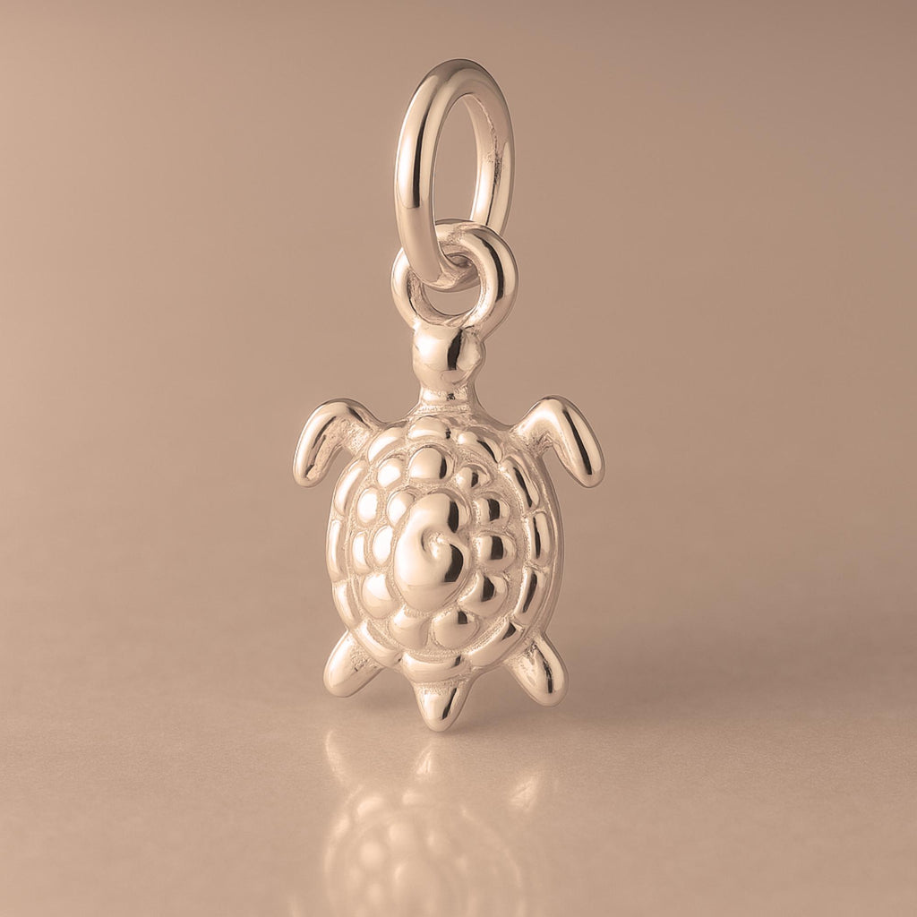 9ct Rose Gold - Reef Turtle Charm