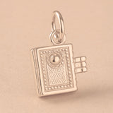 18ct Rose Gold - Book Worm Charm