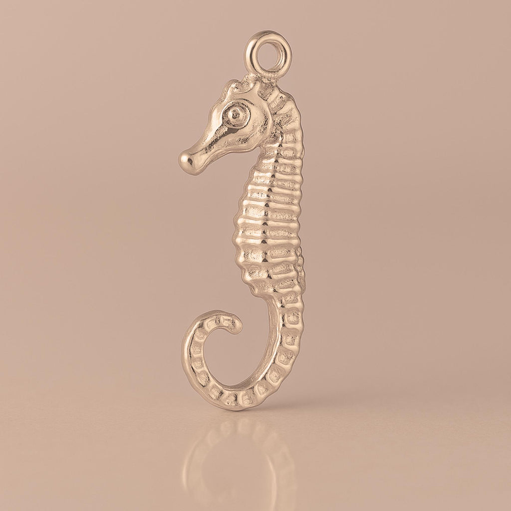 9ct Rose Gold - Dwarf Seahorse Charm
