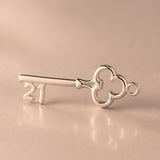 18ct Rose Gold - 21 Clover Key Charm