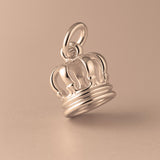 9ct Rose Gold - Regal Crown Charm