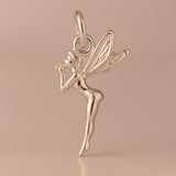 18ct Rose Gold - Whimsical Fairy Charm