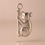 18ct Rose Gold - Koala Hugging Tree Charm
