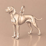 18ct Rose Gold - Vizsla Dog Charm