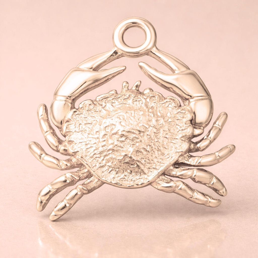 9ct Rose Gold - Sea Crab Charm