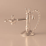 9ct Rose Gold - Candlestick Telephone Charm