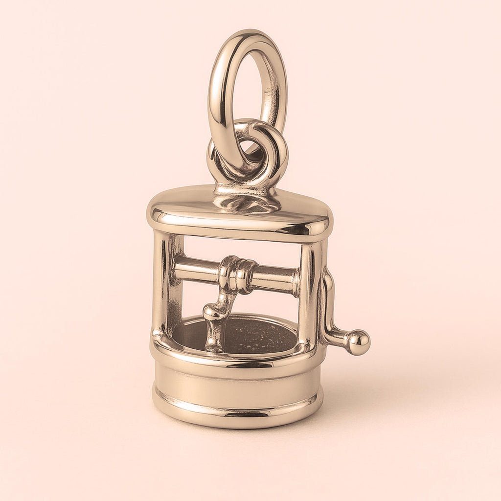 9ct Rose Gold - Wishing Well Charm
