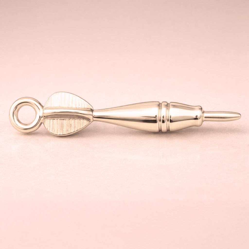 18ct Rose Gold - Throwing Dart Charm