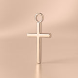 9ct Rose Gold - Mini Crucifix Charm