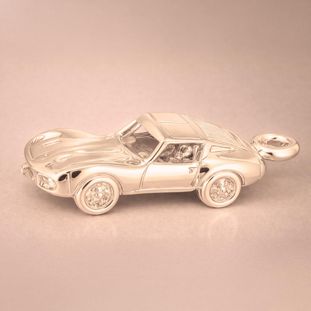 9ct Rose Gold - Sports Car Charm