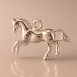 18ct Rose Gold - Leaping Horse Charm