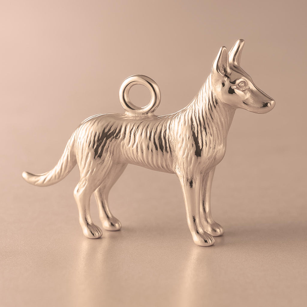 18ct Rose Gold - Wild Dingo Charm