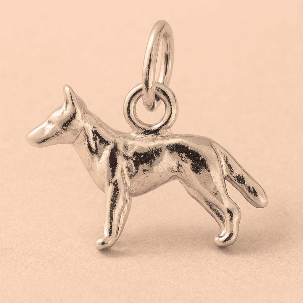 9ct Rose Gold - Farm Dingo Charm