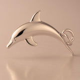 18ct Rose Gold - Diving Dolphin Charm