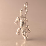 9ct Rose Gold - Swamp Alligator Charm