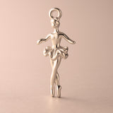18ct Rose Gold - Enpointe Ballerina Charm