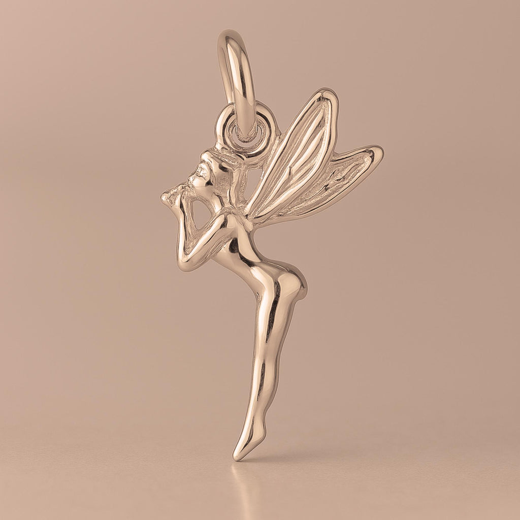 9ct Rose Gold - Whimsical Fairy Charm