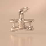 9ct Rose Gold - Balance Scales Charm