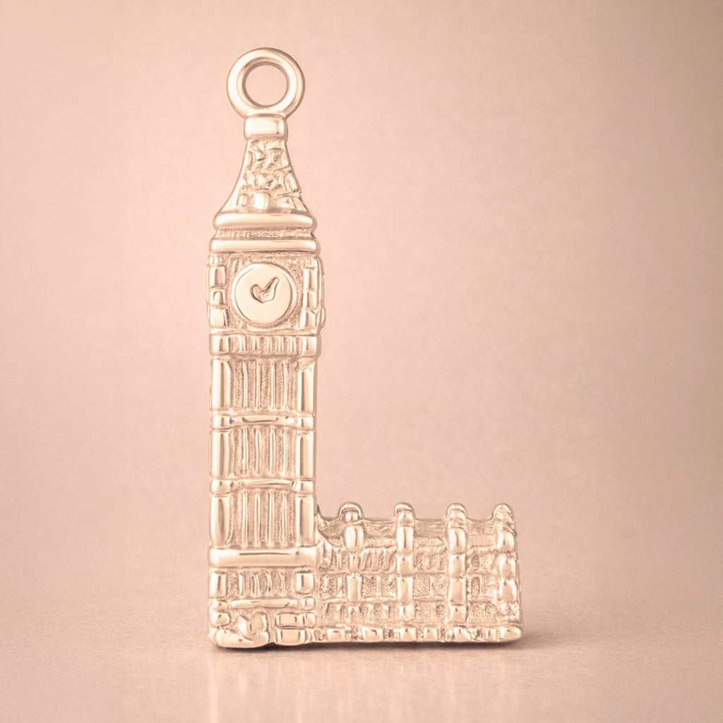 9ct Rose Gold - Big Ben Tower Charm