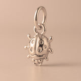 9ct Rose Gold - Spotted Ladybug Charm