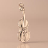 9ct Rose Gold - Classic Violin Charm