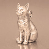 9ct Rose Gold - European Shorthair Cat Charm