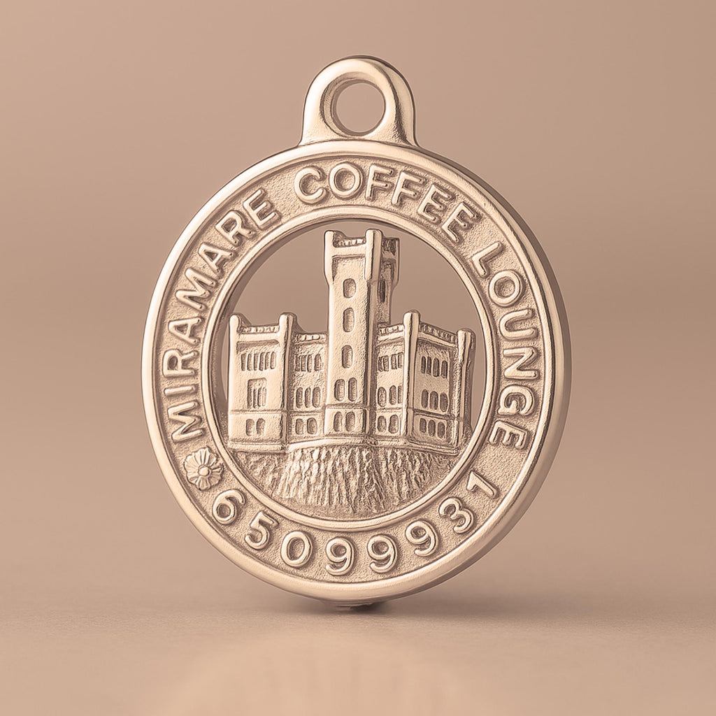 9ct Rose Gold - Miramare Coffee Lounge Charm