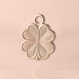 9ct Rose Gold - Four-Leaf Clover Amulet Charm