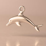 18ct Rose Gold - Gliding Dolphin Charm