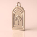 18ct Rose Gold - Arched Tree of Life Charm