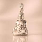 9ct Rose Gold - Seated Buddha Charm