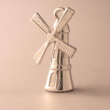 18ct Rose Gold - Dutch Windmill Charm