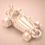 9ct Rose Gold - Hot Rod Racer Charm