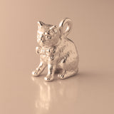 9ct Rose Gold - House Cat Charm