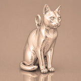 18ct Rose Gold - Korat Cat Charm