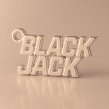 18ct Rose Gold - BLACK JACK Charm