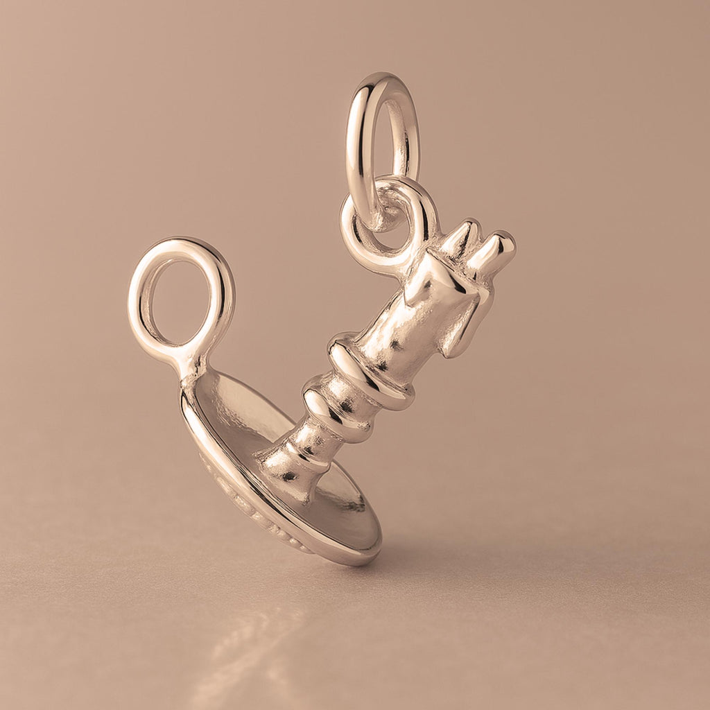 18ct Rose Gold - Candlestick Holder Charm