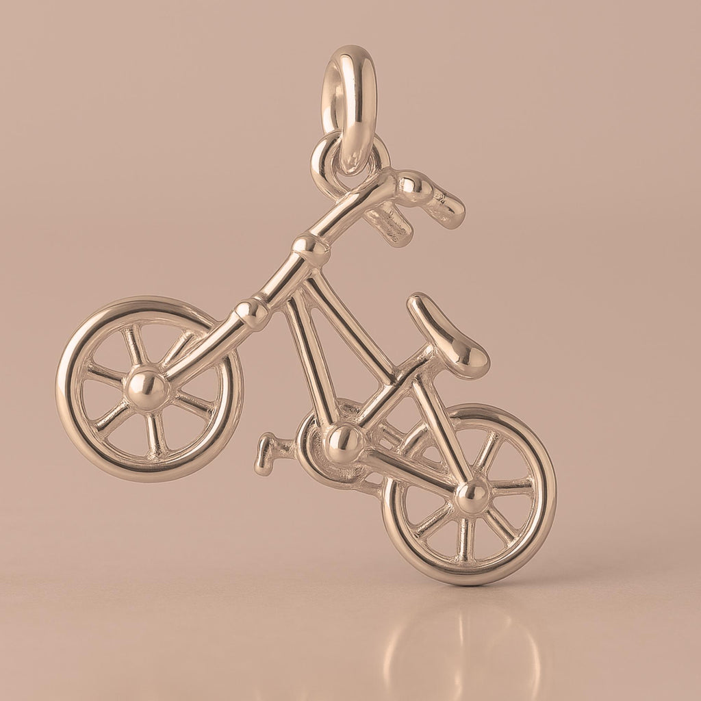 9ct Rose Gold - BMX Bike Charm