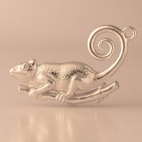 18ct Rose Gold - Panther Chameleon Charm