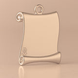 9ct Rose Gold - Diploma Scroll Charm