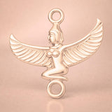 9ct Rose Gold - Egyptian Isis Charm