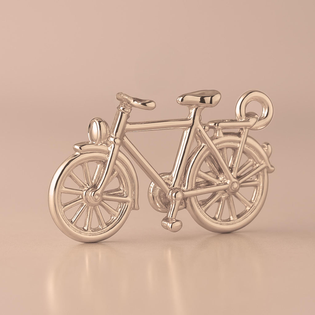 9ct Rose Gold - Vintage Bicycle Charm