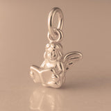 9ct Rose Gold - Miniature Singing Angel Charm