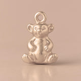 18ct Rose Gold - Mini Teddy Bear Charm