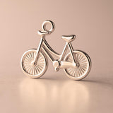 18ct Rose Gold - Mini Bicycle Charm