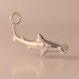 9ct Rose Gold - Hammerhead Shark Charm
