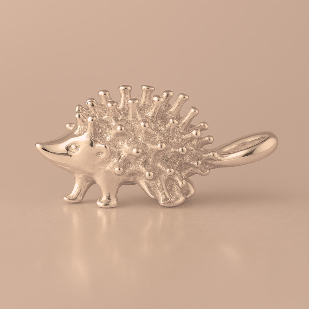 9ct Rose Gold - Wild Porcupine Charm