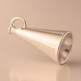 9ct Rose Gold - Vintage Megaphone Charm