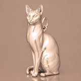 9ct Rose Gold - Singapura Cat Charm